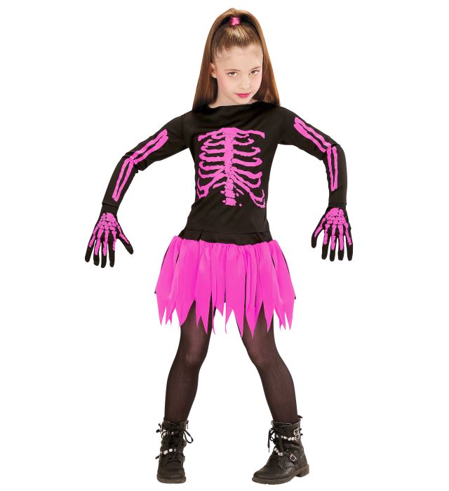 BALLERINIA SKELETON" (SHIRT, SKIRT, GLOVES)