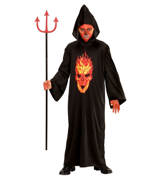 SKELETON DEVIL" (HOODED ROBE)