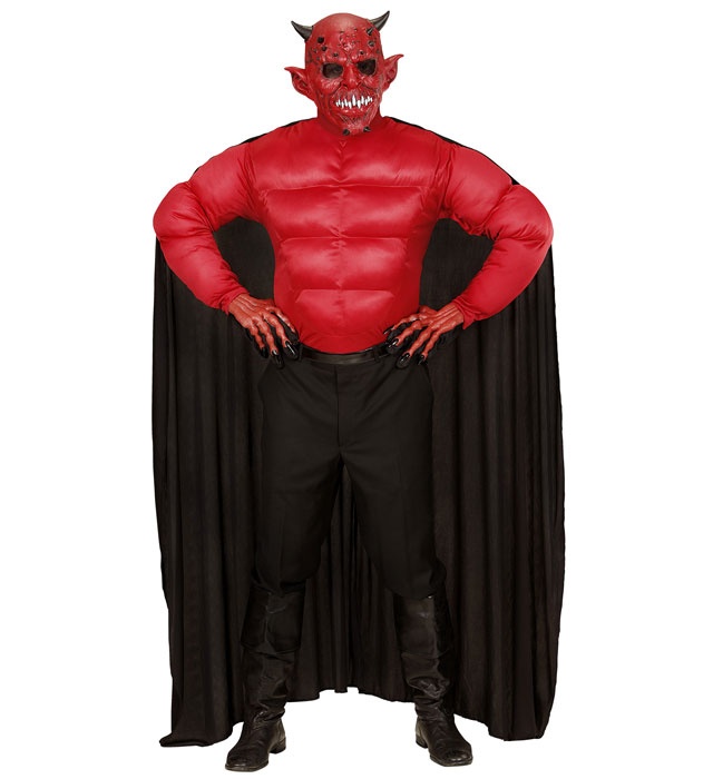DEVIL" (MUSCLE SHIRT, CAPE)