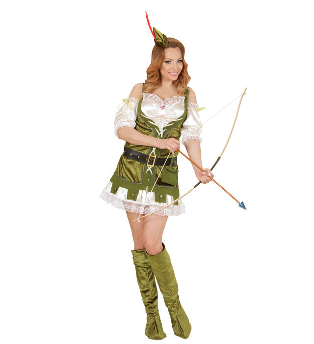 ROBIN OF SHERWOOD" (DRESS, BELT WITH PURSE, BOOT COVERS, HAT)