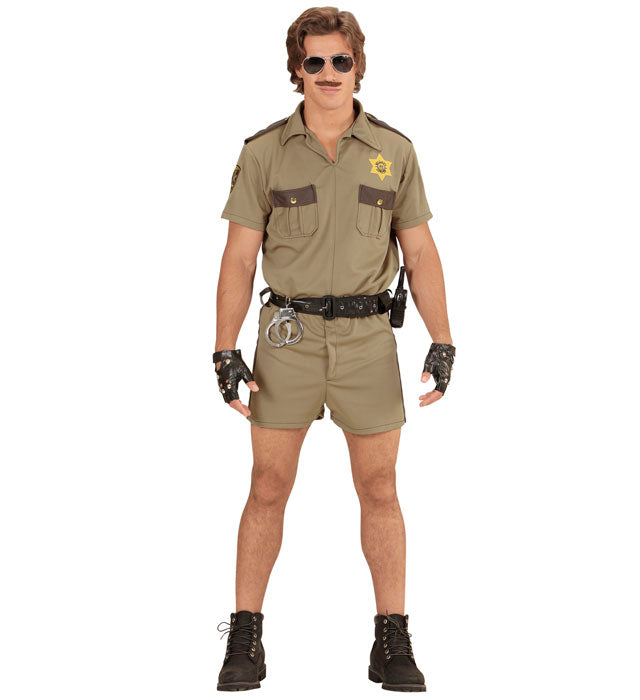 "CALIFORNIA HIGHWAY PATROL OFFICER" (shirt, shorts, belt) ((Costumes Women))