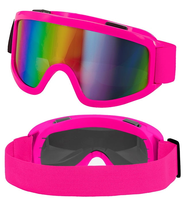 "GOGGLES APRÈS-SKI WINTER PARTY FESTIVAL NEON PINK" ((Costumes Women))