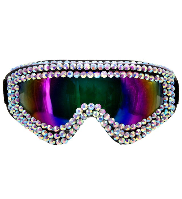 "GOGGLES APRÈS-SKI WINTER PARTY FESTIVAL STRASS" ((Costumes Women))