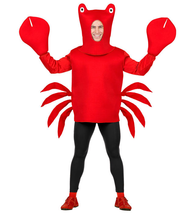 CRAB" (COSTUME, MASK, CLAWS)