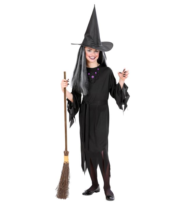"WITCH" (dress, belt, hat) ((Costumes Women))