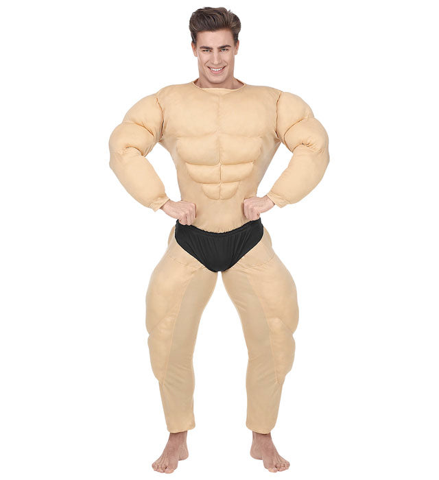 BODYBUILDER" (MUSCLE OVERALLS WITH SLIP)