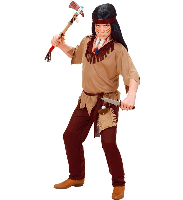 INDIAN BOY" (COAT, PANTS, BELT, HEADBAND)