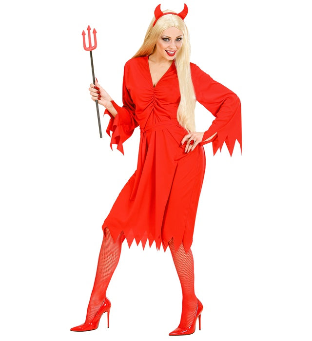 DEVIL" (DRESS, BELT, HORNS)