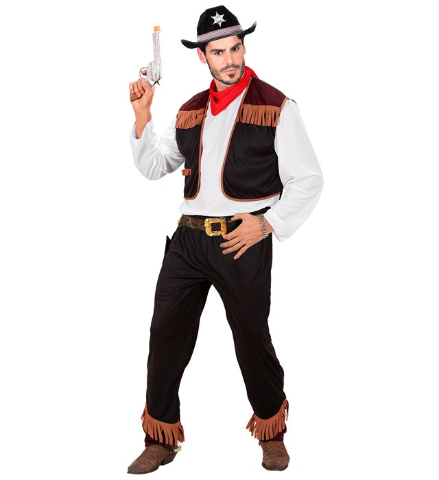 COWBOY" (SHIRT WITH VEST, PANTS, BANDANA)