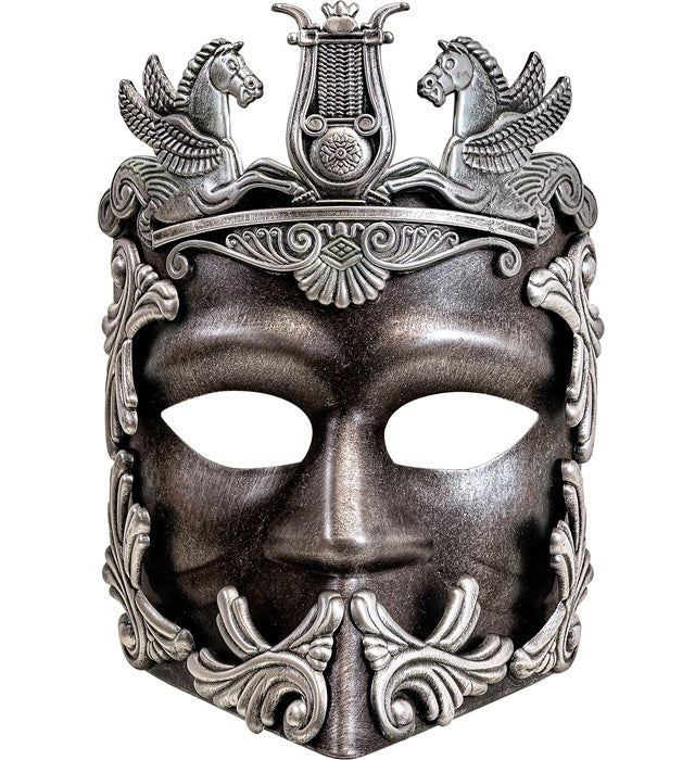 MASK GREEK ROMAN SILVER