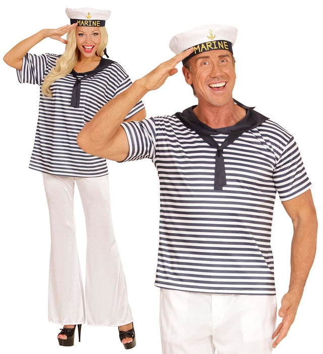 MARINE SET" (SHIRT, HAT)