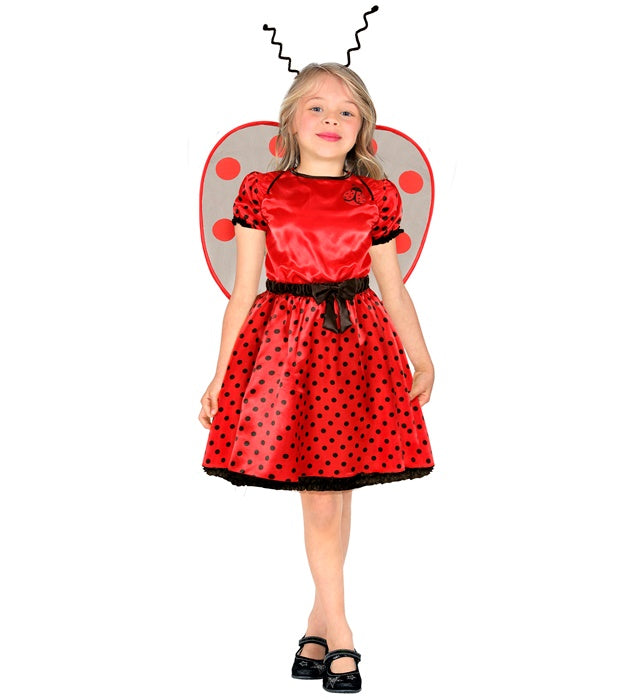 LADYBUG" (DRESS, UNDERSKIRT, BOW BELT, WINGS, ANTENNAS)
