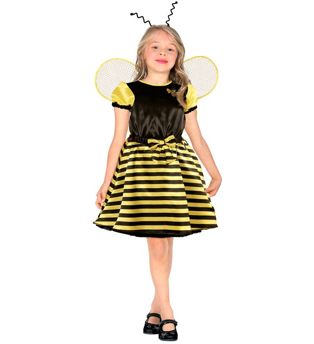 BEE" (DRESS, UNDERSKIRT, BOW BELT, WINGS, ANTENNAS)