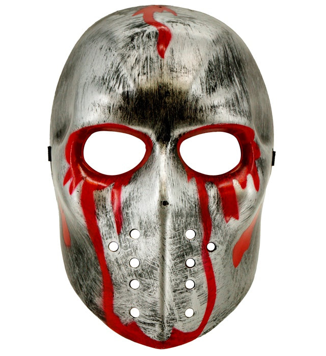 "BLOODY HOCKEY MASK" hard plastic ((Masks Horror))