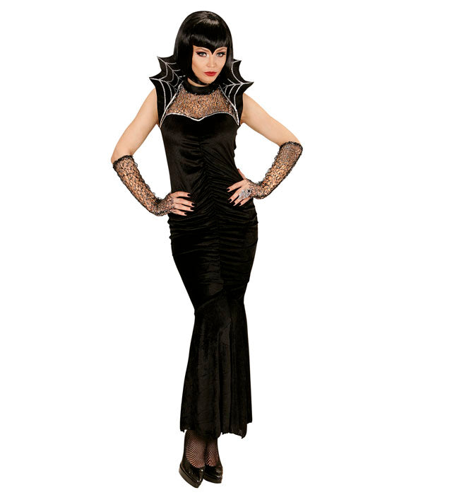 SPIDERELLA" (DRESS, FINGERLESS GLOVES)