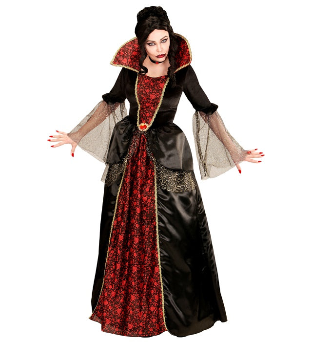 VAMPIRESS" (DRESS WITH CRINOLINE UNDERSKIRT)
