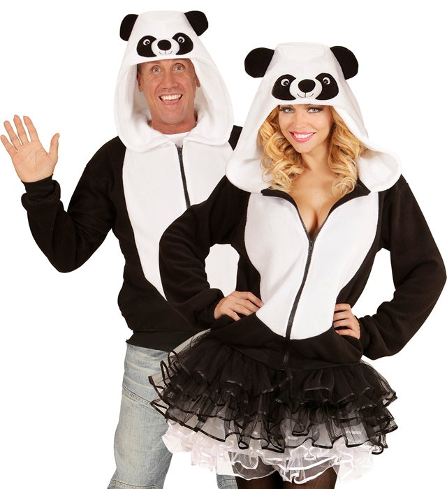 PANDA" (HOODED FLEECE JACKET)