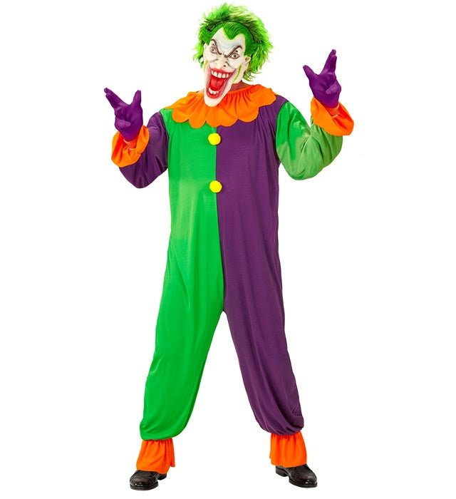 EVIL JOKER" (OVERALLS, MASK)
