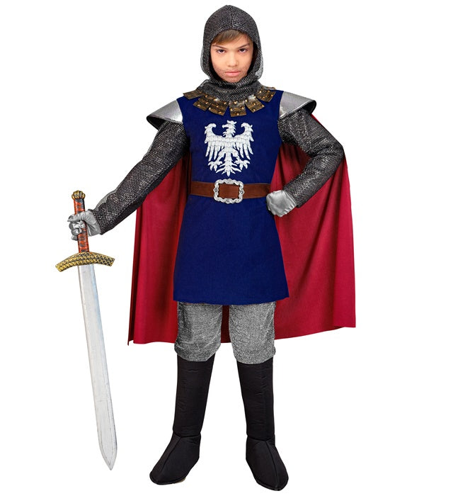 KNIGHT" (COAT WITH CAPE, BELT, HOOD)