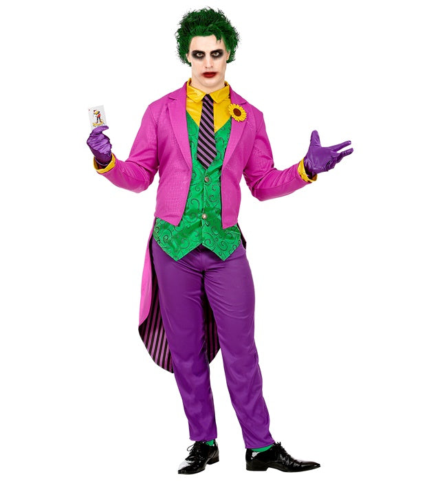 EVIL CLOWN" (TAILCOAT WITH SHIRT AND VEST, PANTS, TIE, GLOVES)