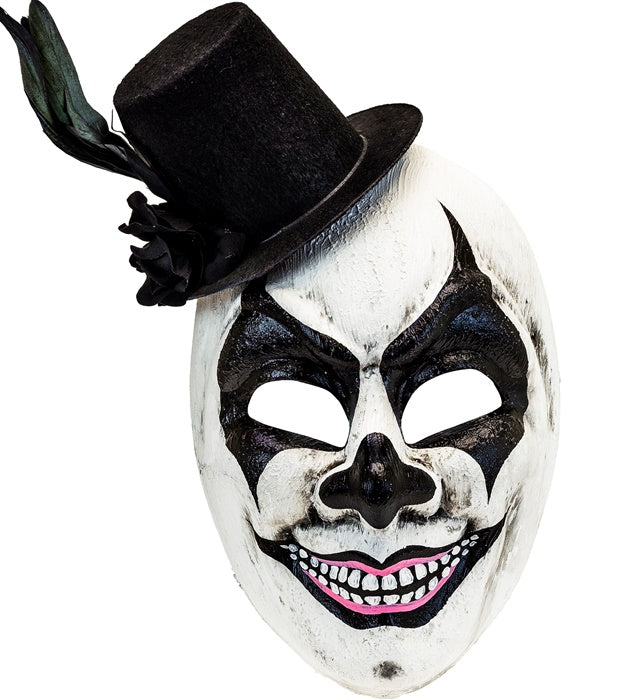 COMMEDIA DELL'ARTE MASK WITH HAT