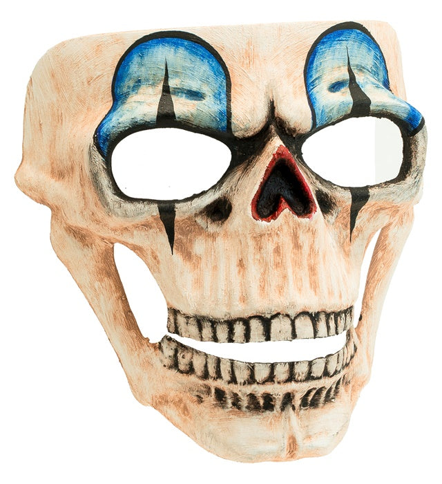 COMMEDIA DELL'ARTE CLOWN SKULL MASK