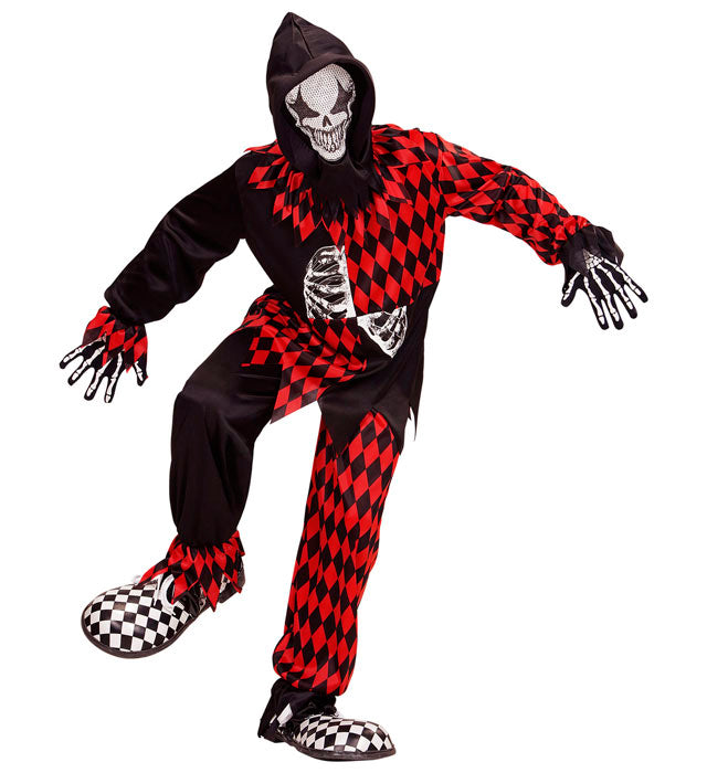 EVIL JESTER" (COAT, PANTS, HOODED MASK)