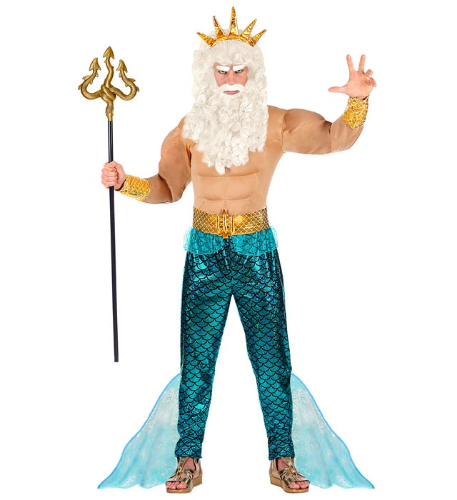 POSEIDON" (MUSCLE SHIRT, PANTS, BELT, CUFFS, CROWN)