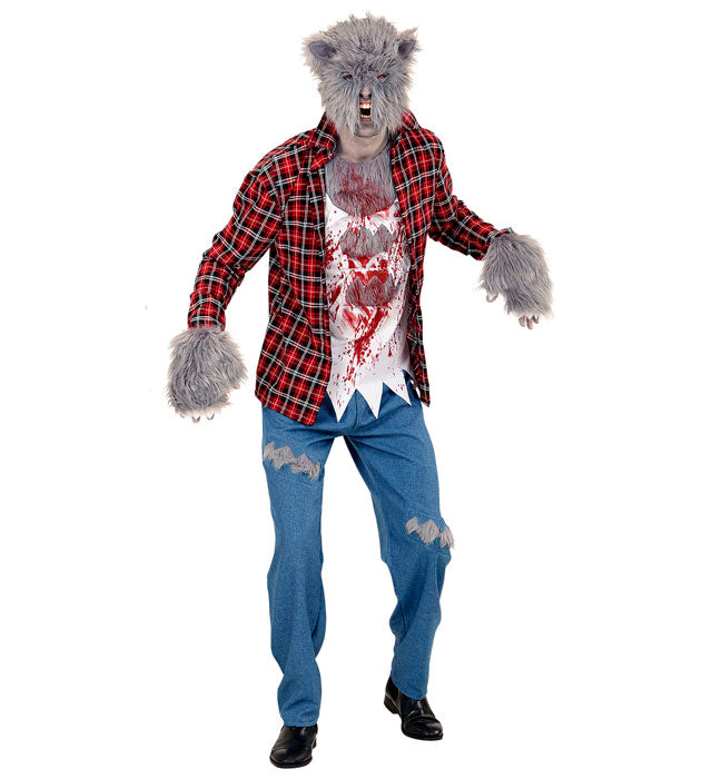 WEREWOLF" (SHIRT WITH T-SHIRT, PANTS, GLOVES, MASK)