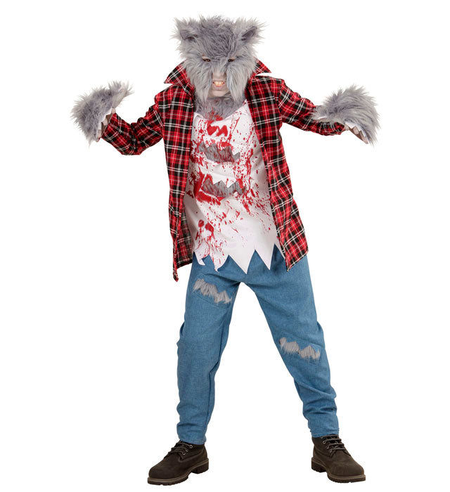 WEREWOLF" (SHIRT WITH T-SHIRT, PANTS, GLOVES, MASK)