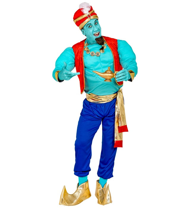 MAGIC GENIE" (MUSCLE SHIRT, VEST, PANTS, SASH, SHOE COVERS, TURBAN)