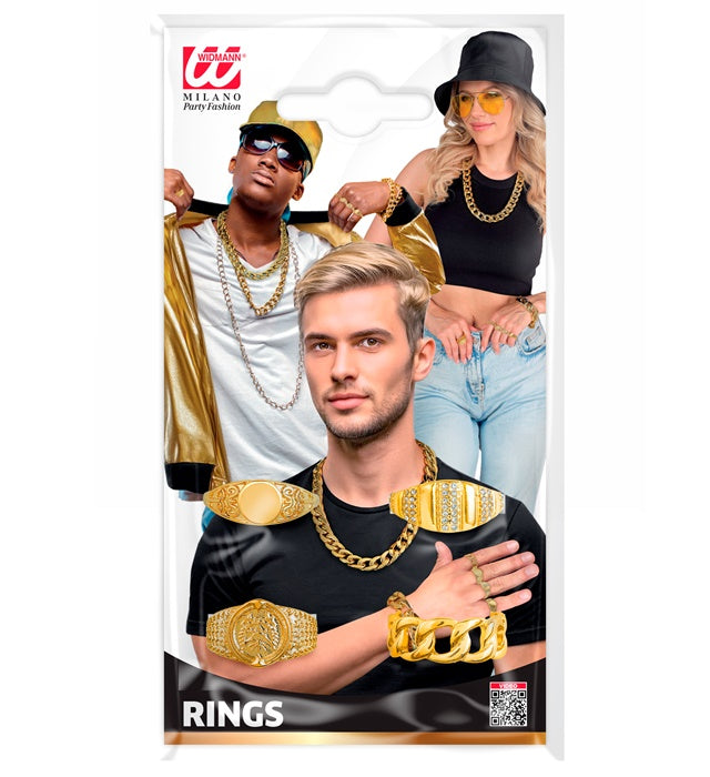 RINGS GOLD ASSORTMENT 4 STYLES