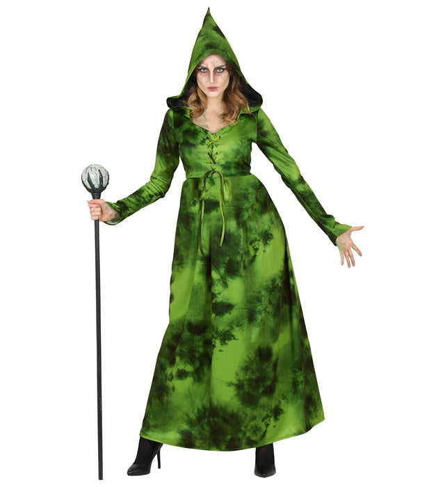 FOREST WITCH" (HOODED DRESS)