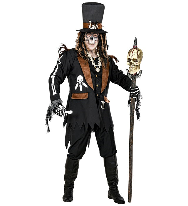 VOODOO PRIEST" (JACKET WITH VEST, HAT)