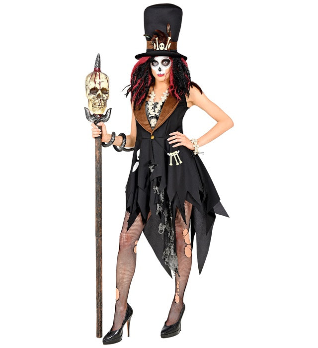 VOODOO PRIESTESS" (DRESS, HAT)
