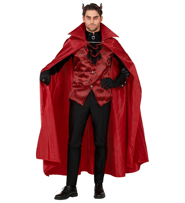 DEVIL" (SHIRT WITH VEST & JABOT WITH MEDALLION, CAPE, GLOVES)