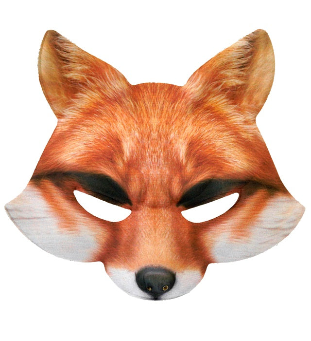 CHINLESS FOX MASK" IN FABRIC