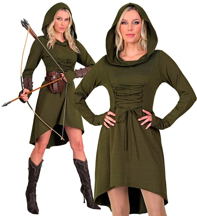 MEDIEVAL GOTHIC" (HOODED DRESS)