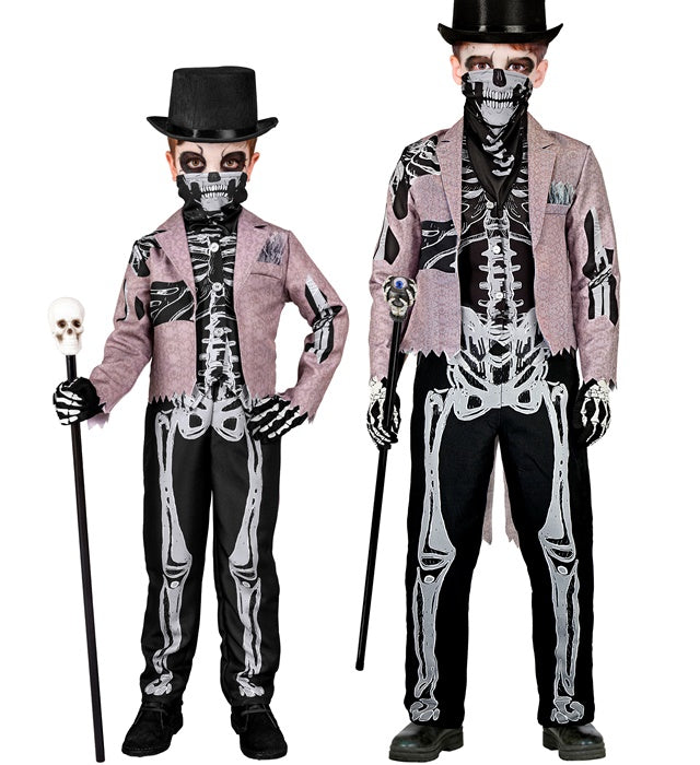 SKELEGROOM" (TAILCOAT WITH VEST, PANTS, FACE MASK)