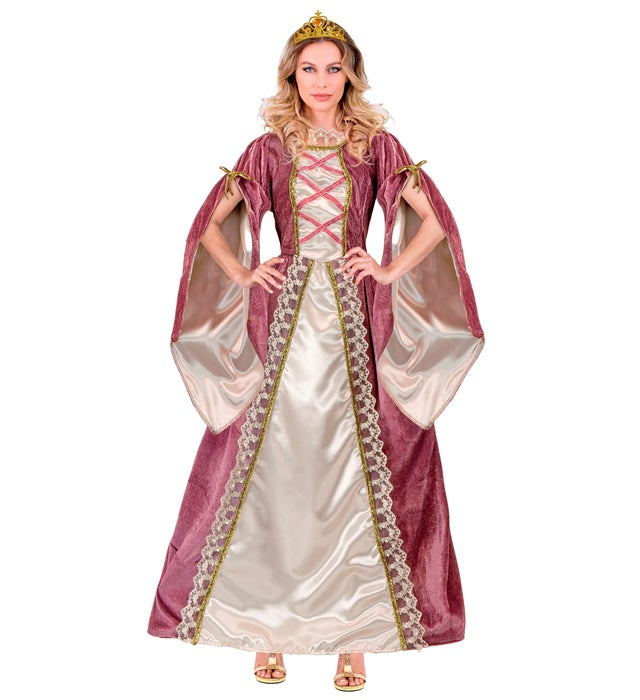 MEDIEVAL PRINCESS" (DRESS WITH PETTICOAT, CROWN)