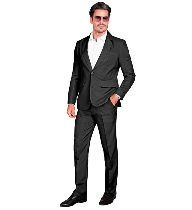 BLACK PARTY FASHION SUIT" (JACKET, PANTS)