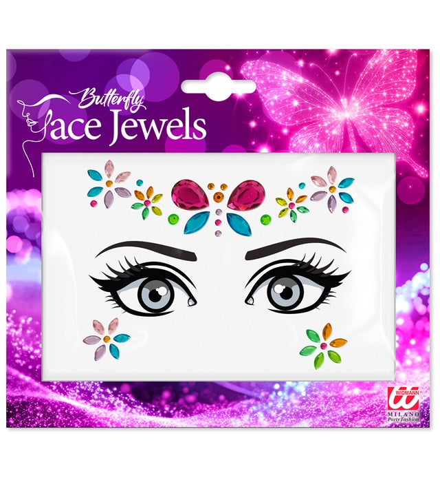 "FACE JEWELS BUTTERFLY"