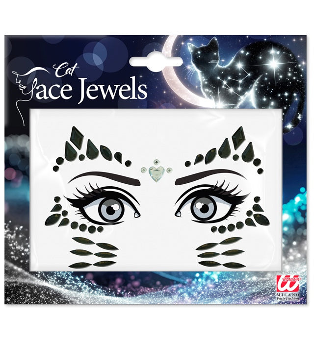 FACE JEWELS CAT