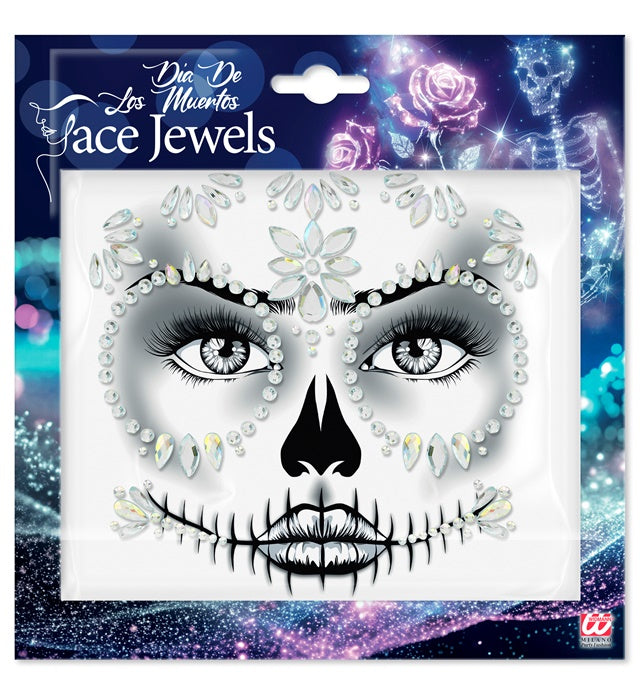 FACE JEWELS DIA DE LOS MUERTOS DIAMOND