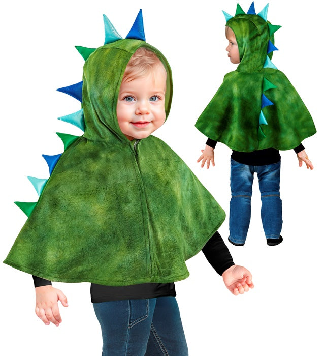 PLUSH DINOSAUR" (HOODED PONCHO)