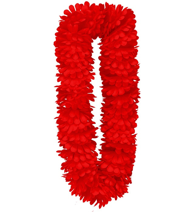 RED HAWAIIAN LEI