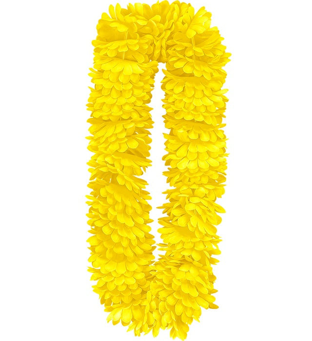 YELLOW HAWAIIAN LEI