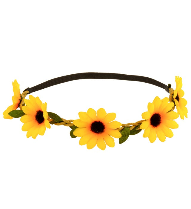 SUNFLOWER HEADBAND
