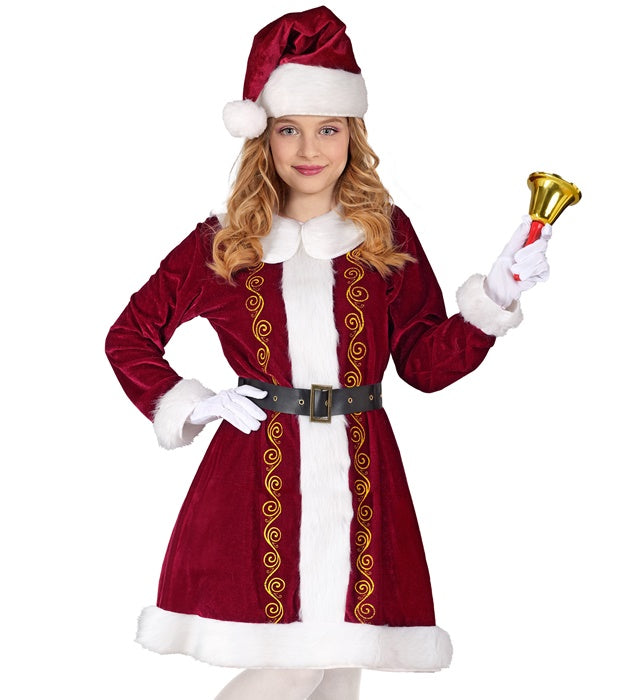 MRS. CLAUS" (DRESS, BELT, HAT)