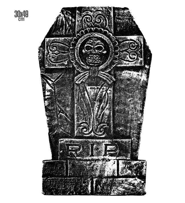 TOMBSTONE" 30X49 CM